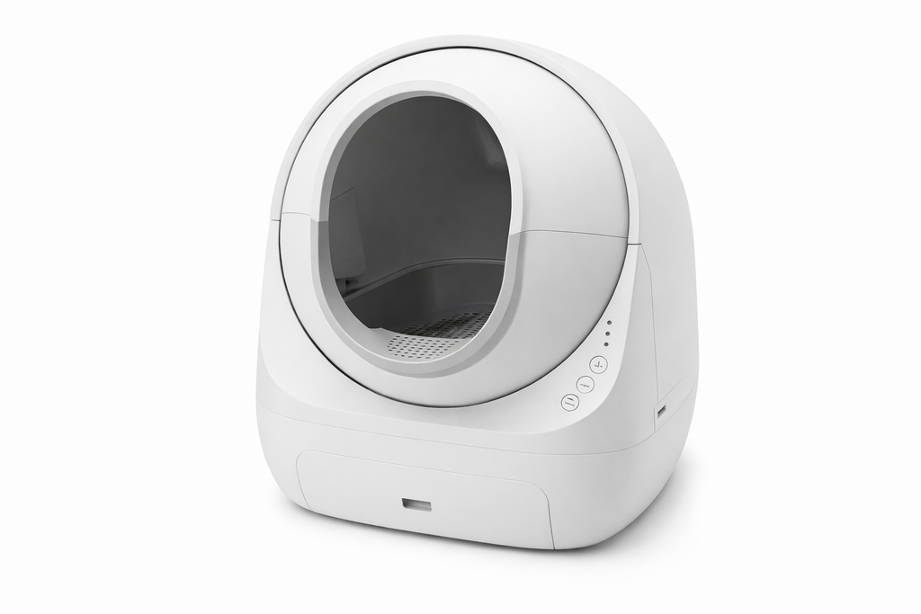 Automatic Self-Cleaning Cat Litter Box – Odor Control System