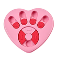 Interactive Dog Treat Puzzle Toy with Sliding Compartments