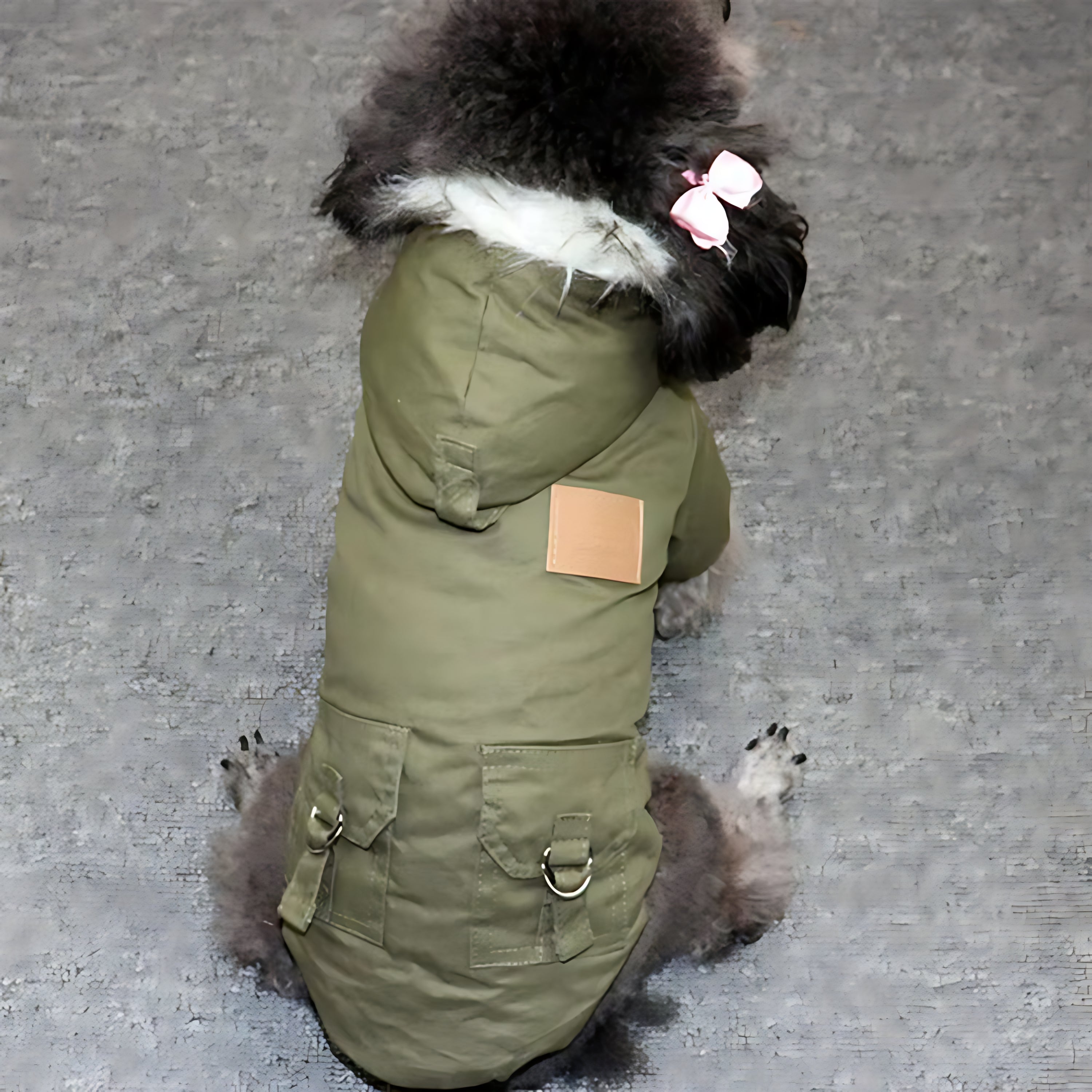 Winter Dog Hoodie Coat – Soft Warm Jacket for Small & Medium Dogs